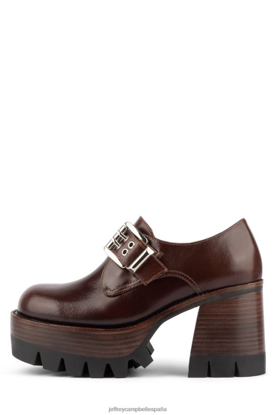 mujer Jeffrey Campbell fallar marrón PHXV4X902 bota de plataforma