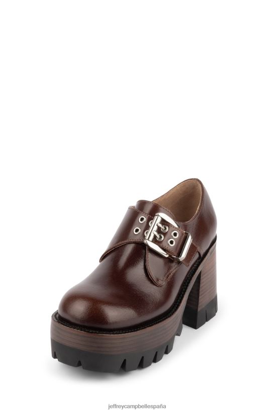 mujer Jeffrey Campbell fallar marrón PHXV4X902 bota de plataforma