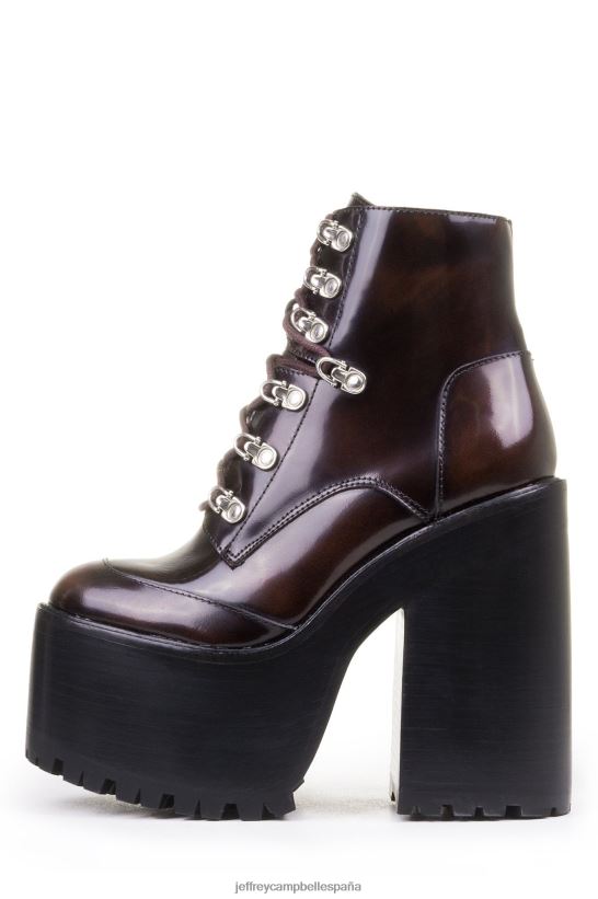mujer Jeffrey Campbell helecho caja de vino PHXV4X1233 bota de plataforma