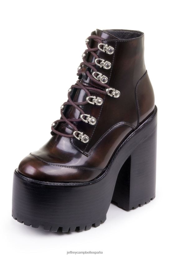 mujer Jeffrey Campbell helecho caja de vino PHXV4X1233 bota de plataforma