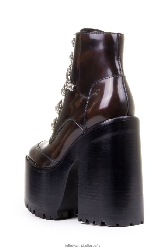 mujer Jeffrey Campbell helecho caja de vino PHXV4X1233 bota de plataforma