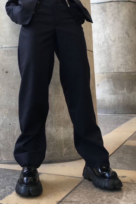 mujer Jeffrey Campbell pisar muy fuerte caja negra PHXV4X1228 bota de plataforma