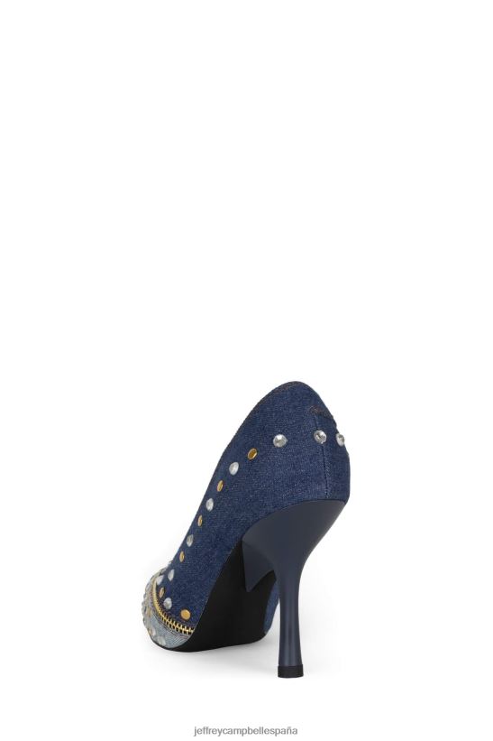 mujer Jeffrey Campbell Dame más mezclilla azul multicolor PHXV4X270 el reinicio de mezclilla