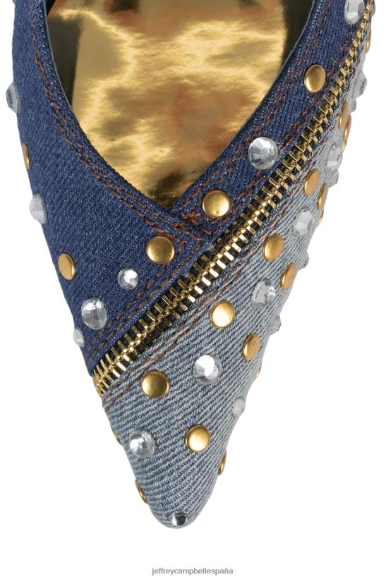 mujer Jeffrey Campbell Dame más mezclilla azul multicolor PHXV4X270 el reinicio de mezclilla