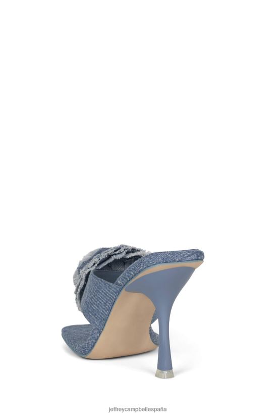 mujer Jeffrey Campbell bígaro denim azul desteñido PHXV4X290 el reinicio de mezclilla