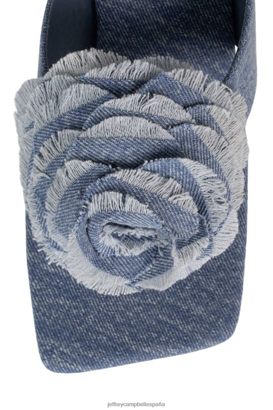 mujer Jeffrey Campbell bígaro denim azul desteñido PHXV4X290 el reinicio de mezclilla