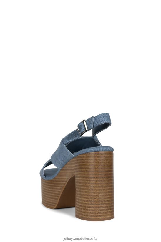 mujer Jeffrey Campbell gran humor mezclilla azul PHXV4X276 el reinicio de mezclilla