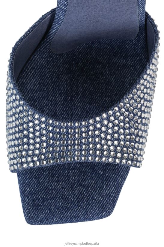 mujer Jeffrey Campbell mínimos mezclilla azul plata PHXV4X264 el reinicio de mezclilla