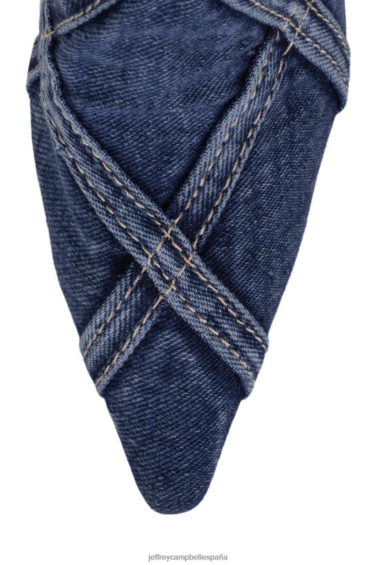 mujer Jeffrey Campbell sideeye-jn combinación de mezclilla azul PHXV4X266 el reinicio de mezclilla