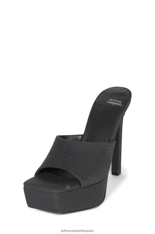 mujer Jeffrey Campbell va-glam brillo negro PHXV4X273 el reinicio de mezclilla