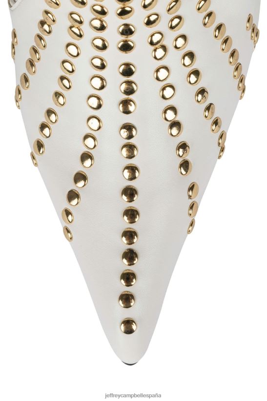mujer Jeffrey Campbell adornado con lentejuelas Oro blanco PHXV4X905 botas vaqueras