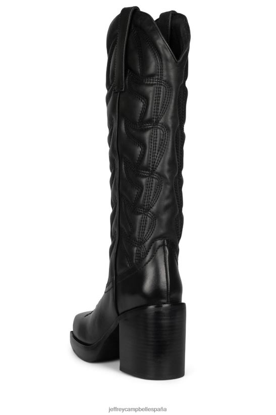 mujer Jeffrey Campbell Hokey Pokey negro PHXV4X695 botas hasta la rodilla