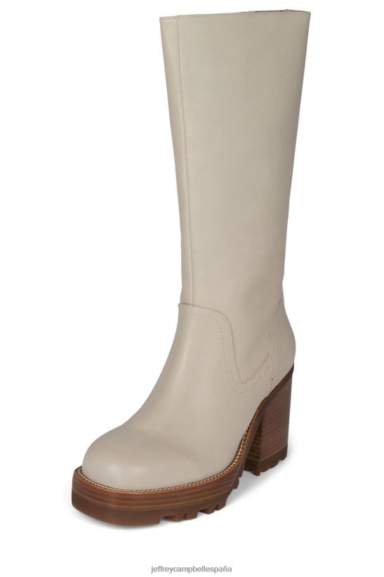 mujer Jeffrey Campbell abundante gris PHXV4X867 botas hasta la rodilla