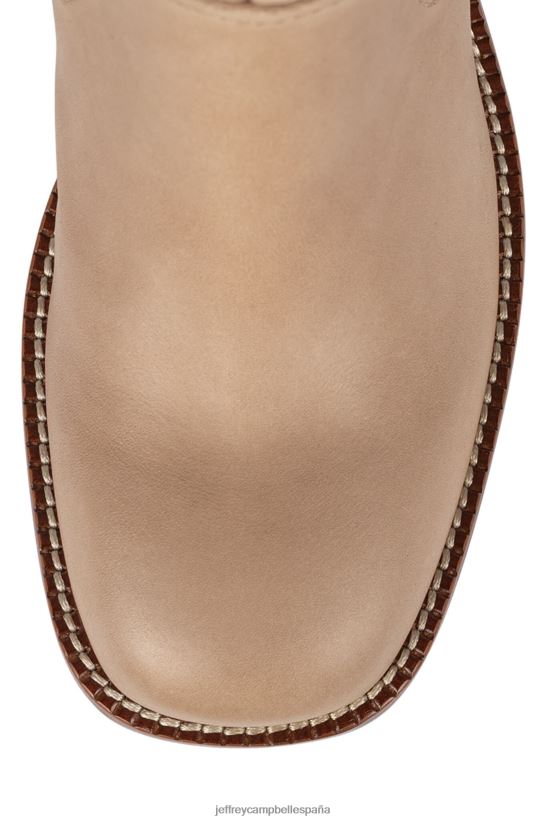 mujer Jeffrey Campbell abundante natural PHXV4X866 botas hasta la rodilla