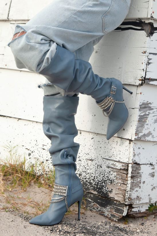 mujer Jeffrey Campbell arsénico-c2 rosa PHXV4X829 botas hasta la rodilla