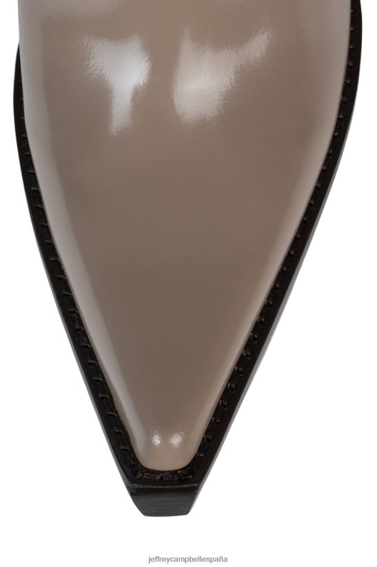 mujer Jeffrey Campbell bad2dabone caja topo PHXV4X855 botas hasta la rodilla