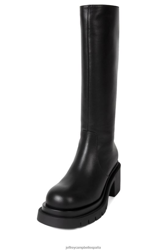 mujer Jeffrey Campbell cabalgar negro PHXV4X714 botas hasta la rodilla