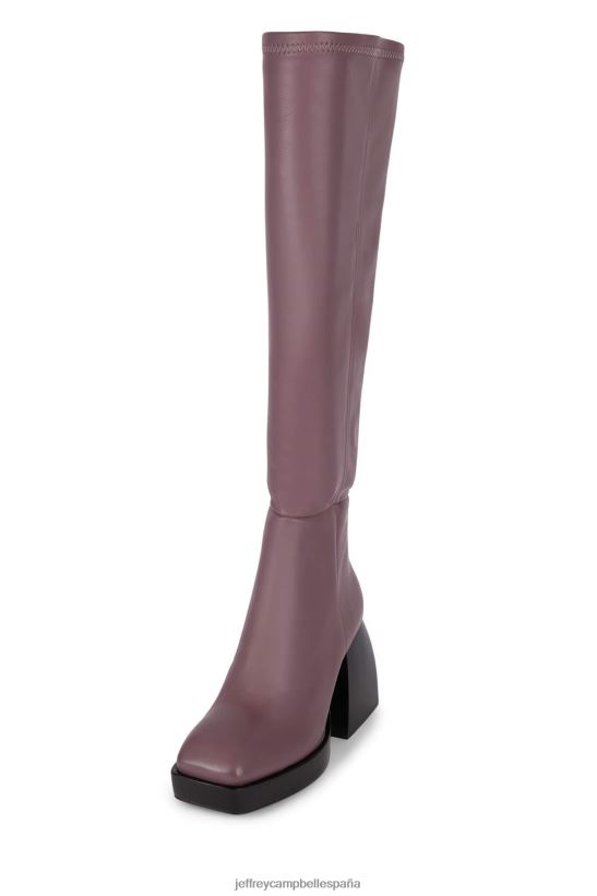 mujer Jeffrey Campbell delfín Violeta PHXV4X806 botas hasta la rodilla