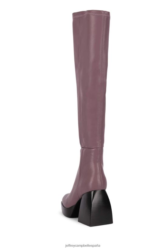 mujer Jeffrey Campbell delfín Violeta PHXV4X806 botas hasta la rodilla
