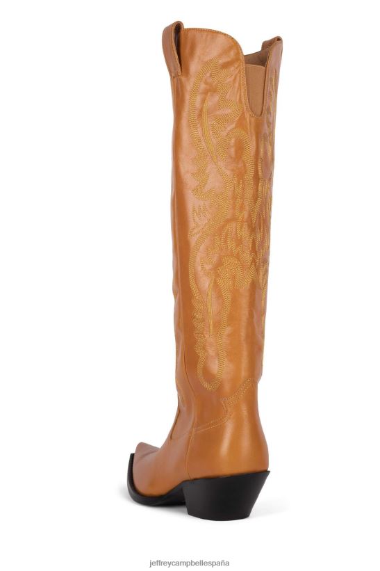 mujer Jeffrey Campbell el-niño-kh mostaza PHXV4X724 botas hasta la rodilla