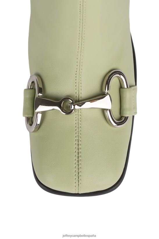 mujer Jeffrey Campbell hotlava-bt plata menta PHXV4X722 botas hasta la rodilla