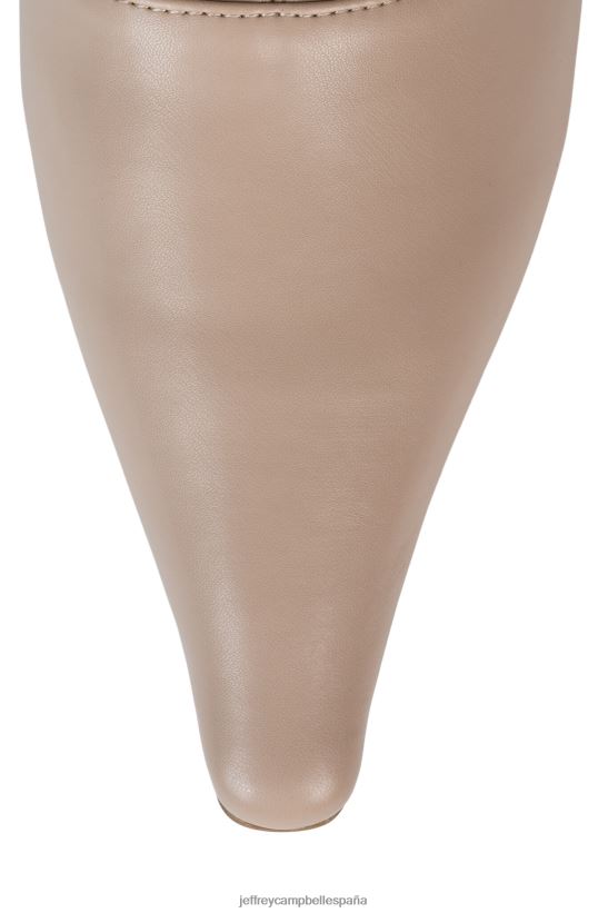 mujer Jeffrey Campbell láser natural PHXV4X846 botas hasta la rodilla