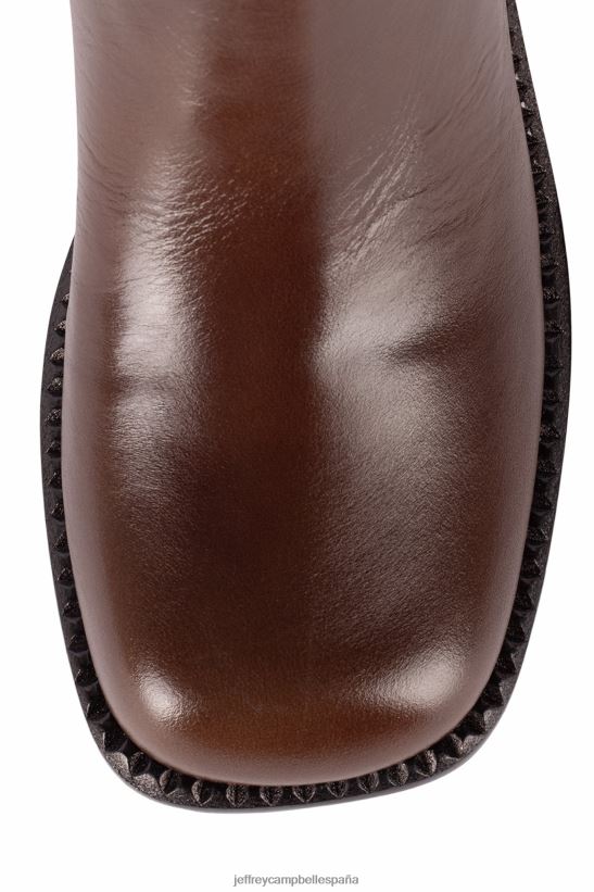 mujer Jeffrey Campbell la banda marrón PHXV4X876 botas hasta la rodilla