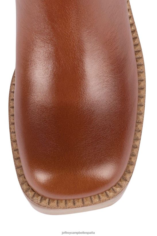 mujer Jeffrey Campbell la banda pila natural bronceada PHXV4X875 botas hasta la rodilla