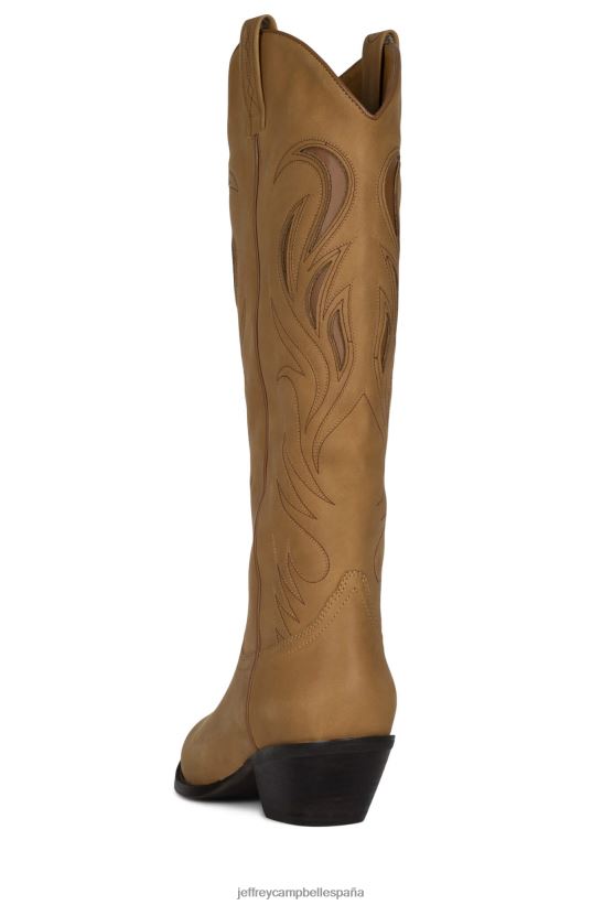 mujer Jeffrey Campbell la cooperativa mostaza PHXV4X762 botas hasta la rodilla