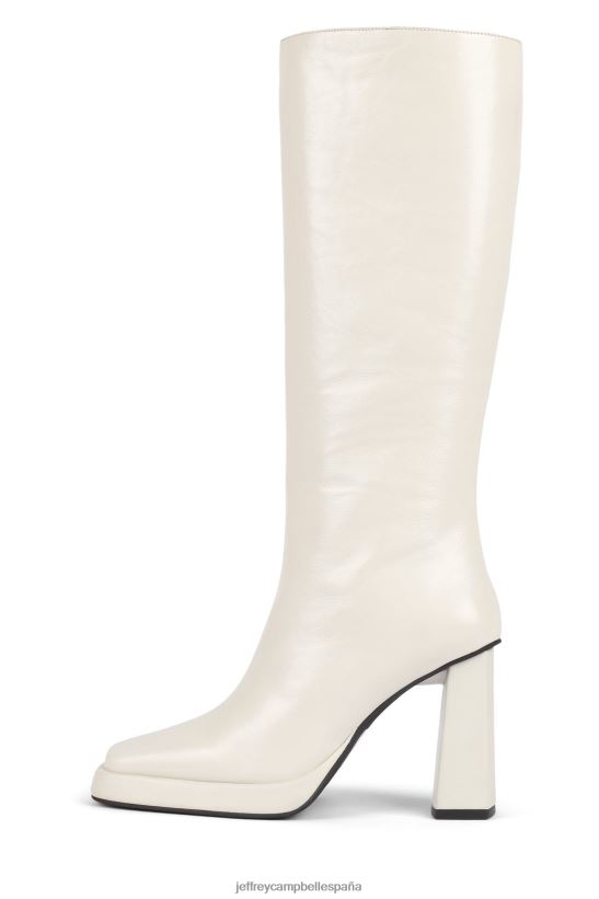 mujer Jeffrey Campbell máximo blanco PHXV4X710 botas hasta la rodilla