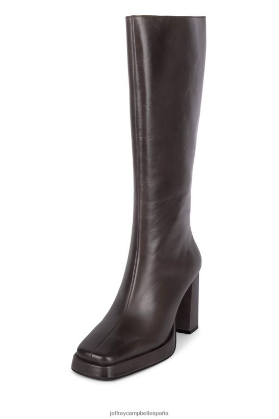 mujer Jeffrey Campbell máximo gris PHXV4X708 botas hasta la rodilla