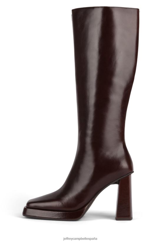 mujer Jeffrey Campbell máximo marrón PHXV4X712 botas hasta la rodilla