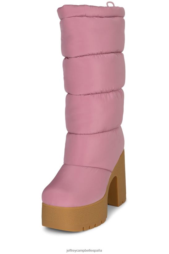 mujer Jeffrey Campbell nieve-duda miel de rosa polvorienta PHXV4X860 botas hasta la rodilla