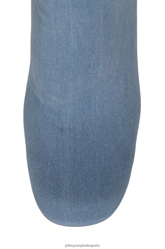mujer Jeffrey Campbell pantalones mezclilla azul PHXV4X717 botas hasta la rodilla