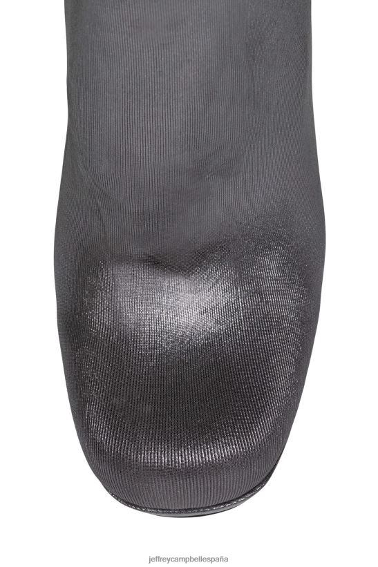 mujer Jeffrey Campbell pantalones plata PHXV4X786 botas hasta la rodilla