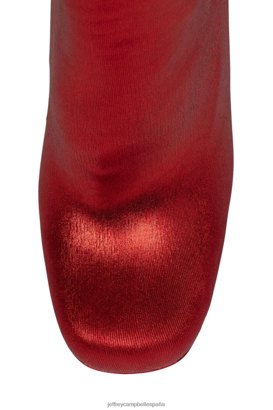 mujer Jeffrey Campbell pantalones rojo metalizado PHXV4X838 botas hasta la rodilla