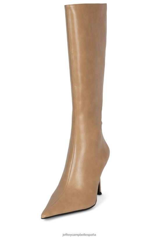 mujer Jeffrey Campbell queridos natural PHXV4X678 botas hasta la rodilla