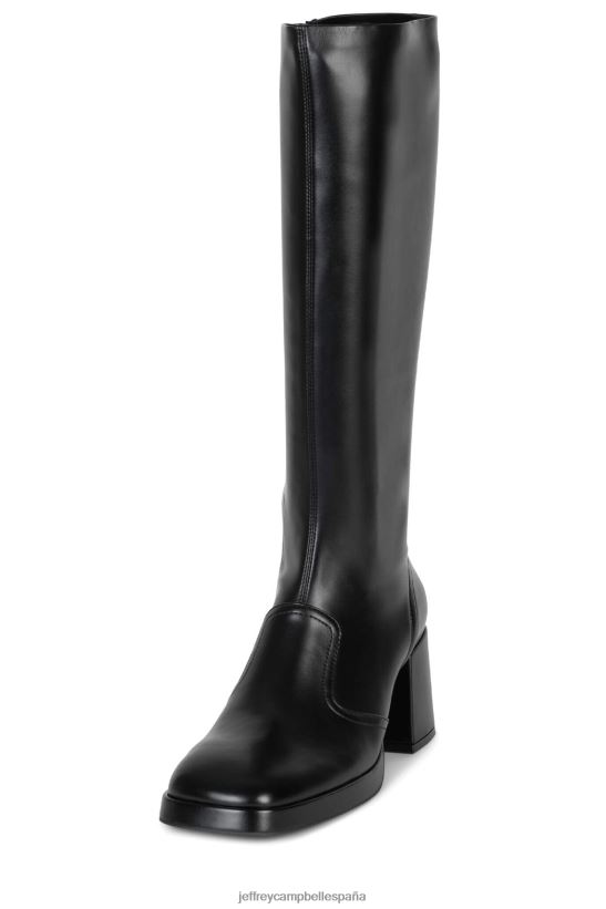 mujer Jeffrey Campbell señorío negro PHXV4X842 botas hasta la rodilla