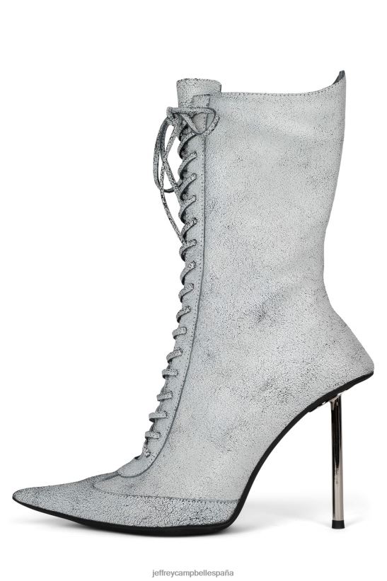 mujer Jeffrey Campbell Dale crujido blanco PHXV4X315 botines