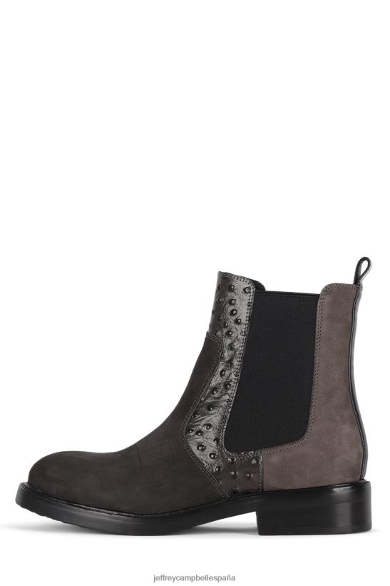 mujer Jeffrey Campbell Edmundo gris exótico multi PHXV4X359 botines