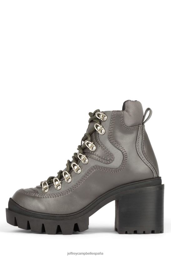 mujer Jeffrey Campbell Rabia en la carretera gris oscuro PHXV4X449 botines