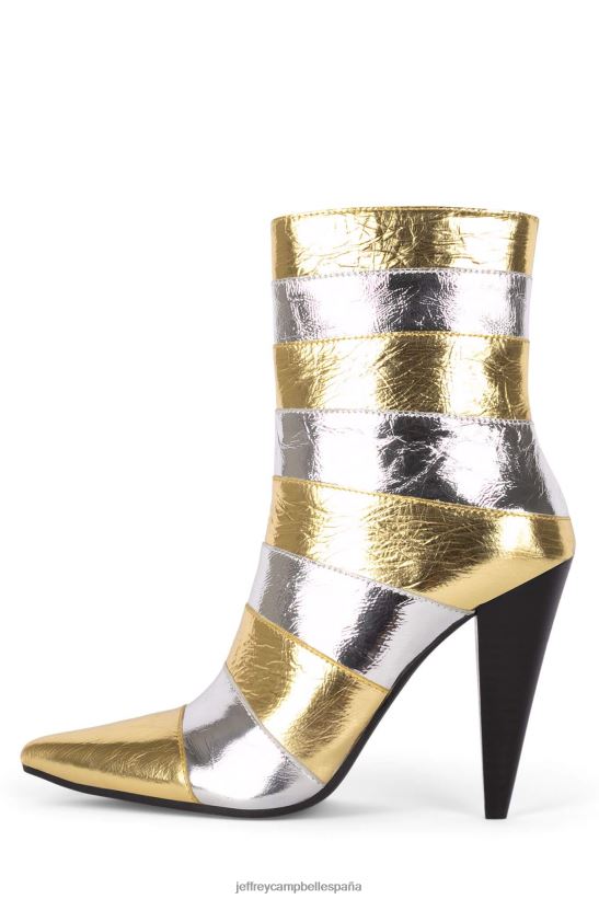 mujer Jeffrey Campbell acomplejado oro plata PHXV4X421 botines