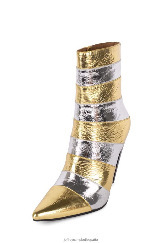 mujer Jeffrey Campbell acomplejado oro plata PHXV4X421 botines