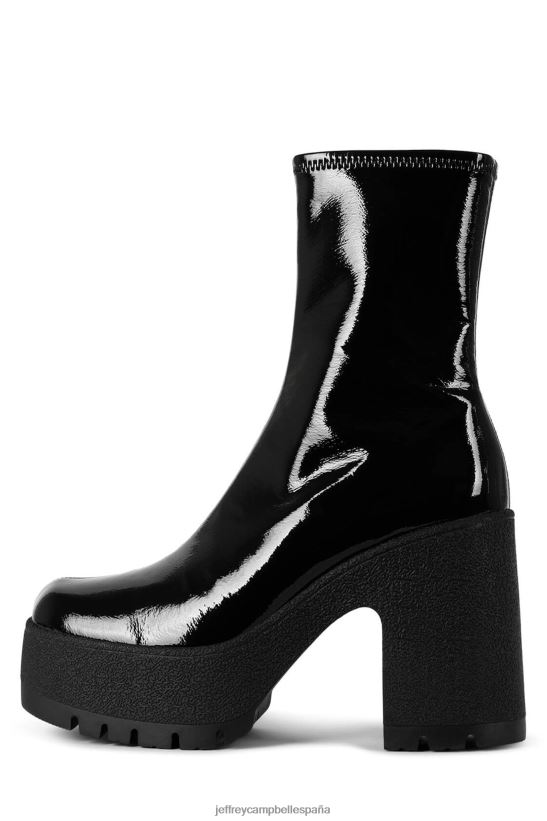 mujer Jeffrey Campbell actualizar-l charol arrugado negro PHXV4X572 botines