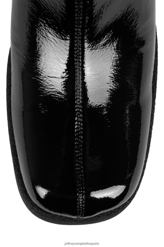 mujer Jeffrey Campbell actualizar-l charol arrugado negro PHXV4X572 botines