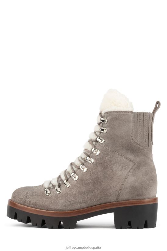 mujer Jeffrey Campbell alcantarilla ante marrón topo marfil PHXV4X365 botines