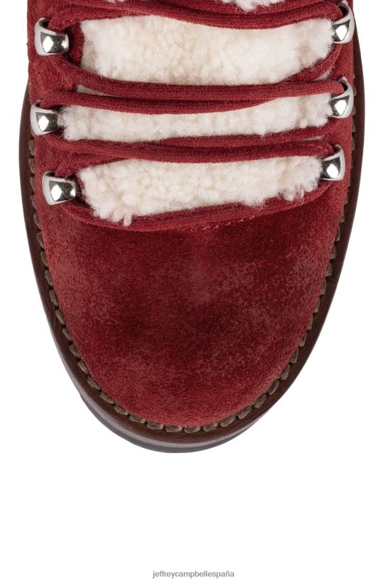 mujer Jeffrey Campbell alcantarilla ante rojo marfil PHXV4X366 botines