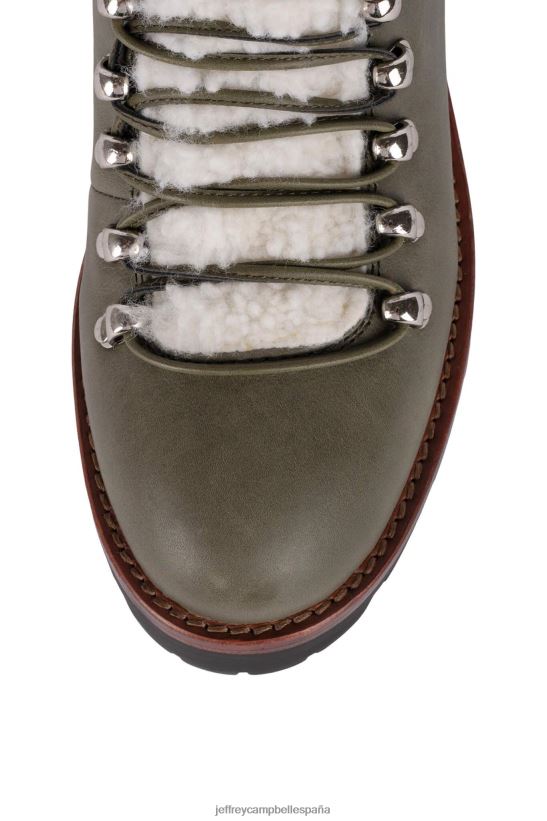 mujer Jeffrey Campbell alcantarilla marfil verde PHXV4X381 botines