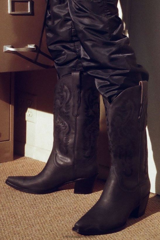 mujer Jeffrey Campbell amarillo negro lavado PHXV4X331 botines