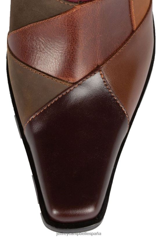 mujer Jeffrey Campbell calimitylp marrón multi PHXV4X422 botines